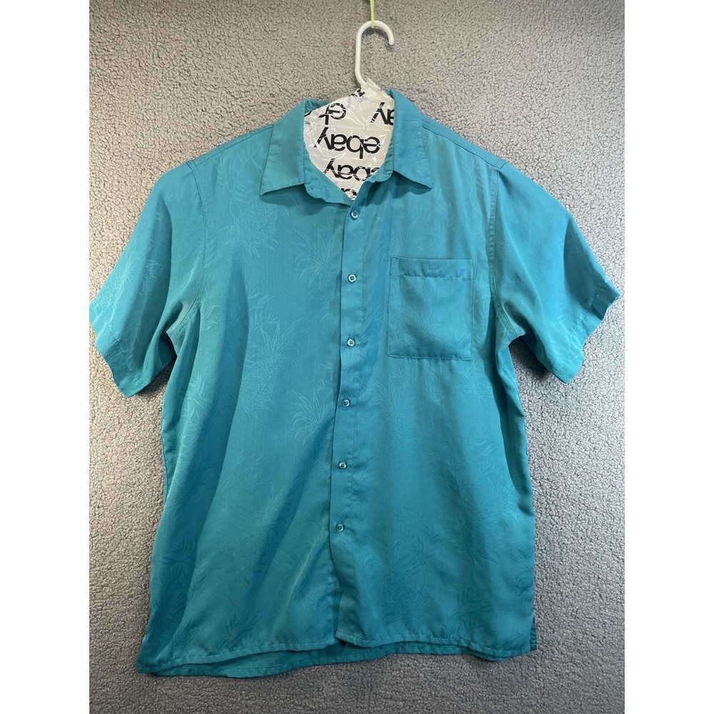 R&R CASUAL‎ Men's Shirt Large  Button Up Collared Casual or Dress Shirt